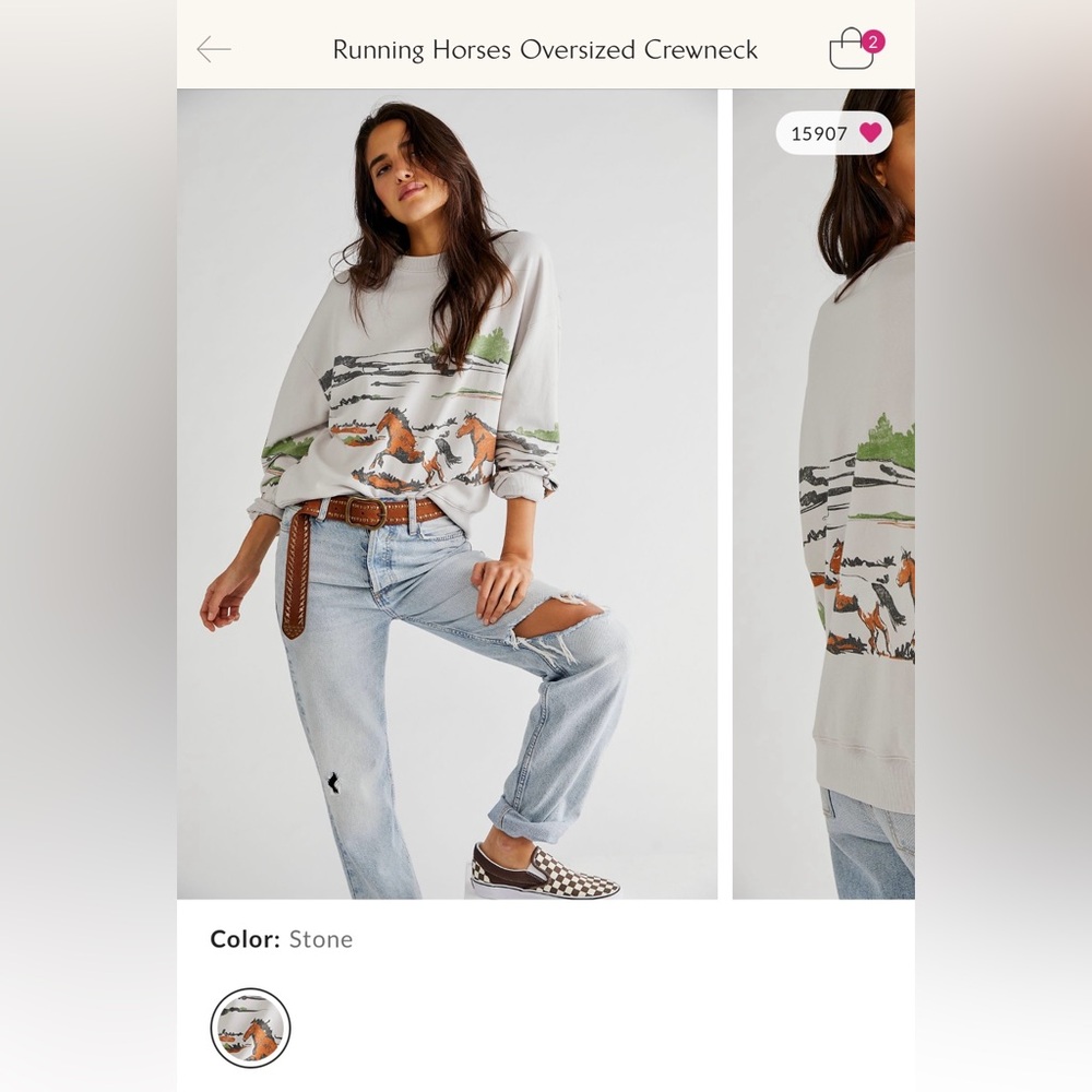 Daydreamer for Free People sweatshirt